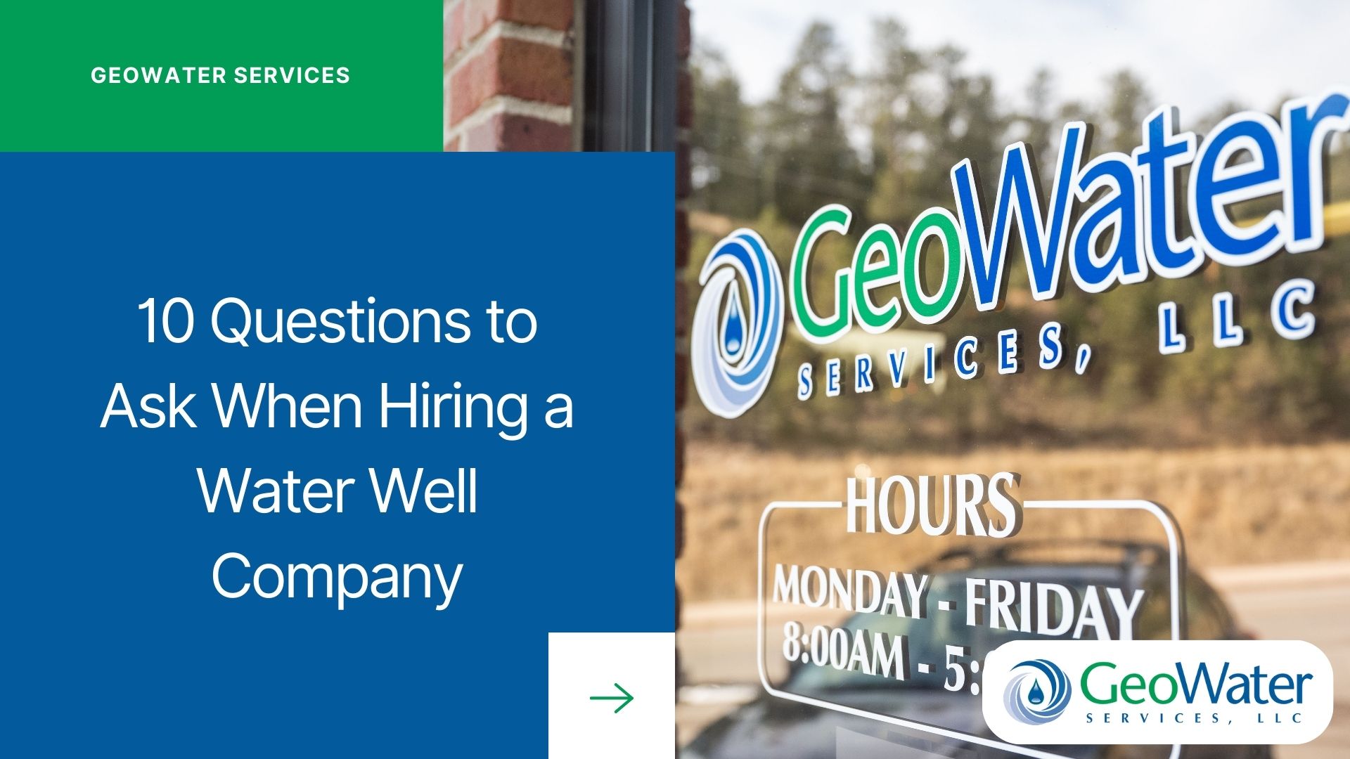 10 Questions to Ask When Hiring a Water Well Company