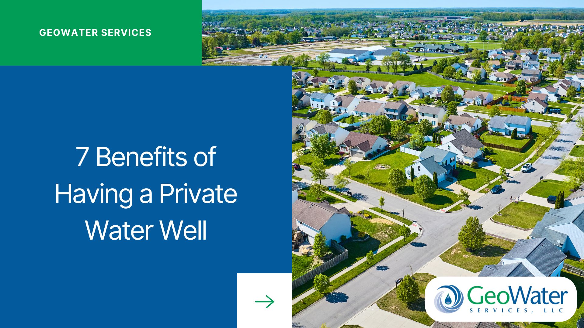7 Benefits of Having a Private Water Well