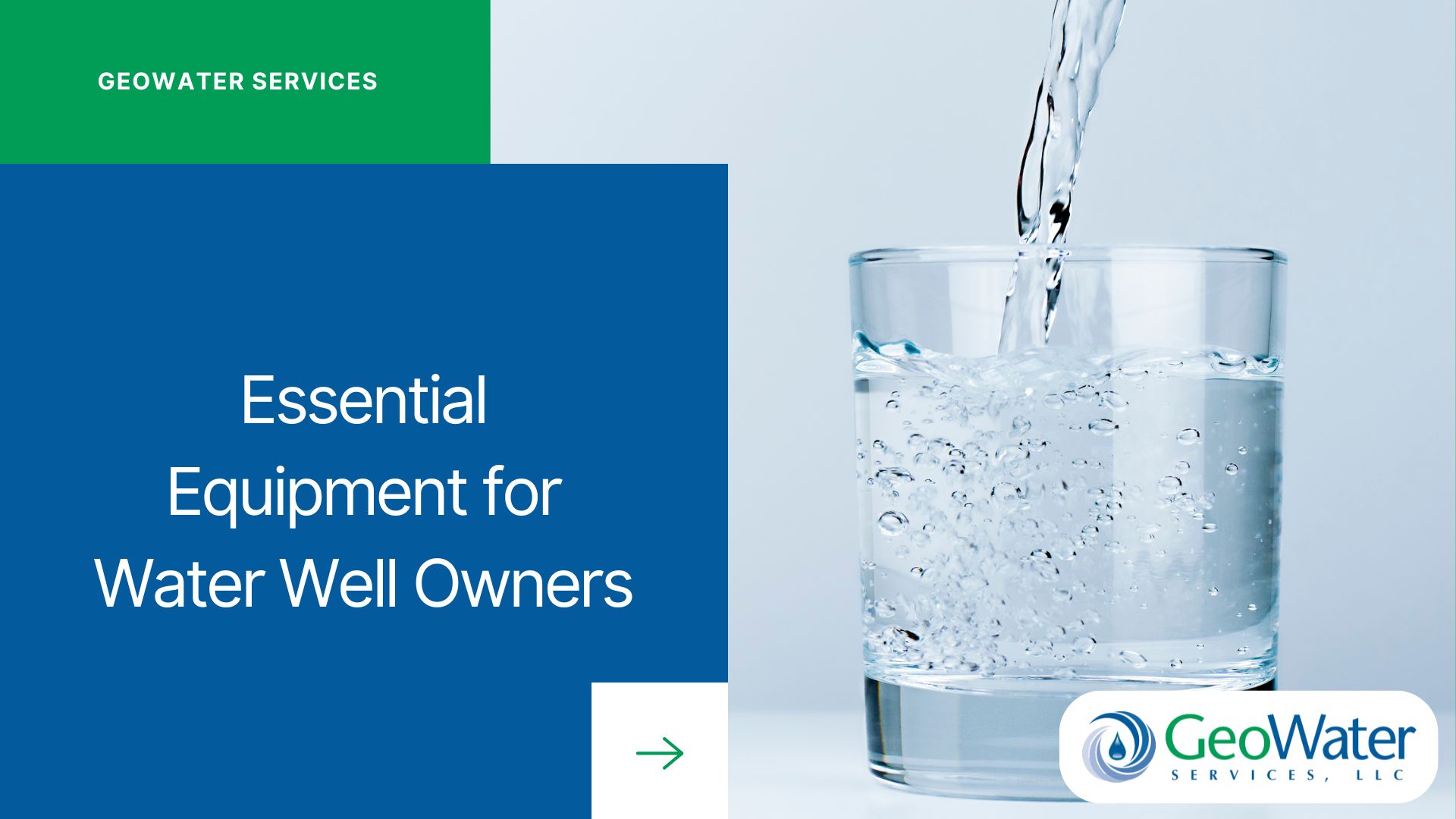 Essential Equipment for Water Well Owners