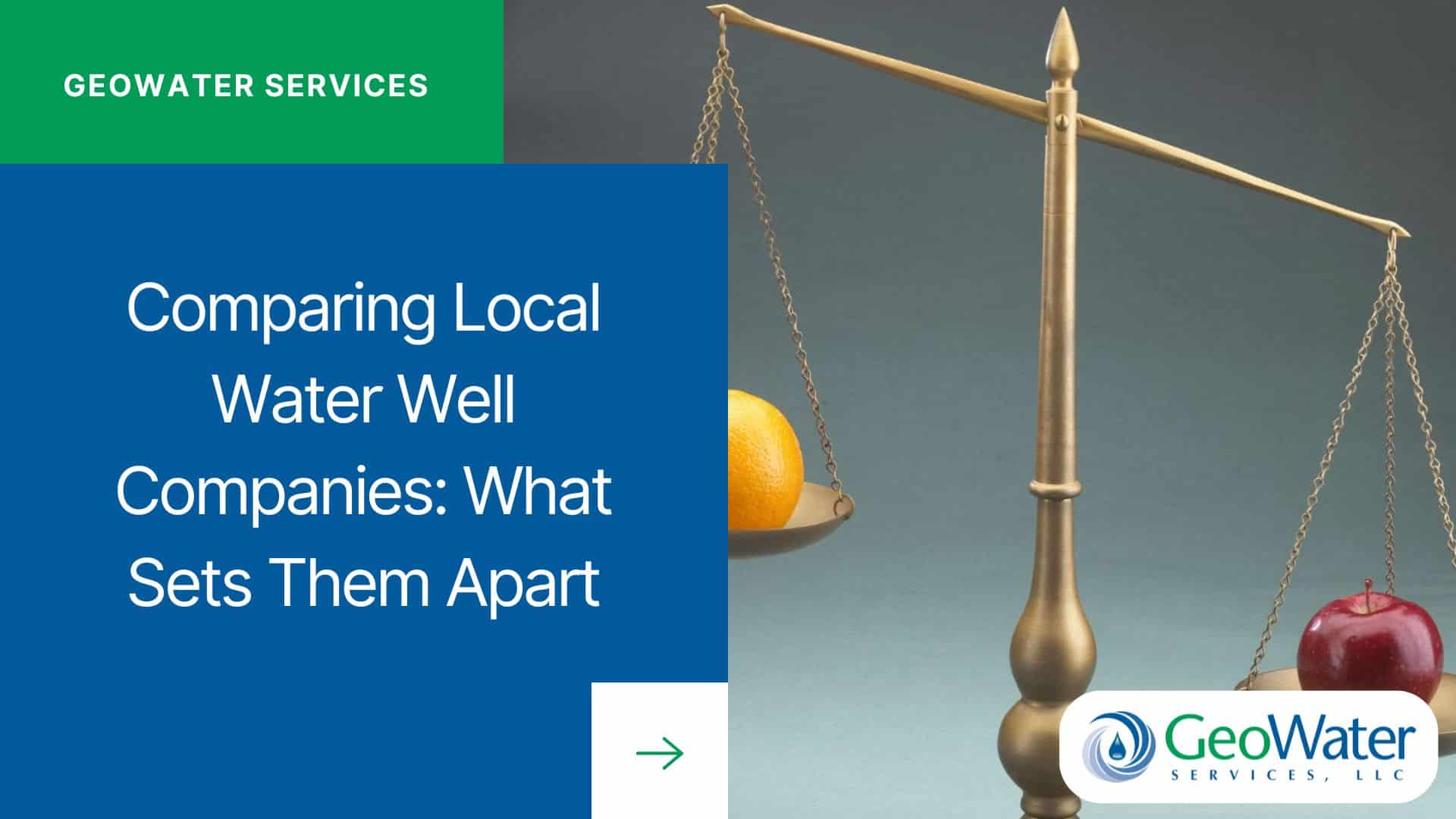Comparing Local Water Well Companies: What Sets Them Apart