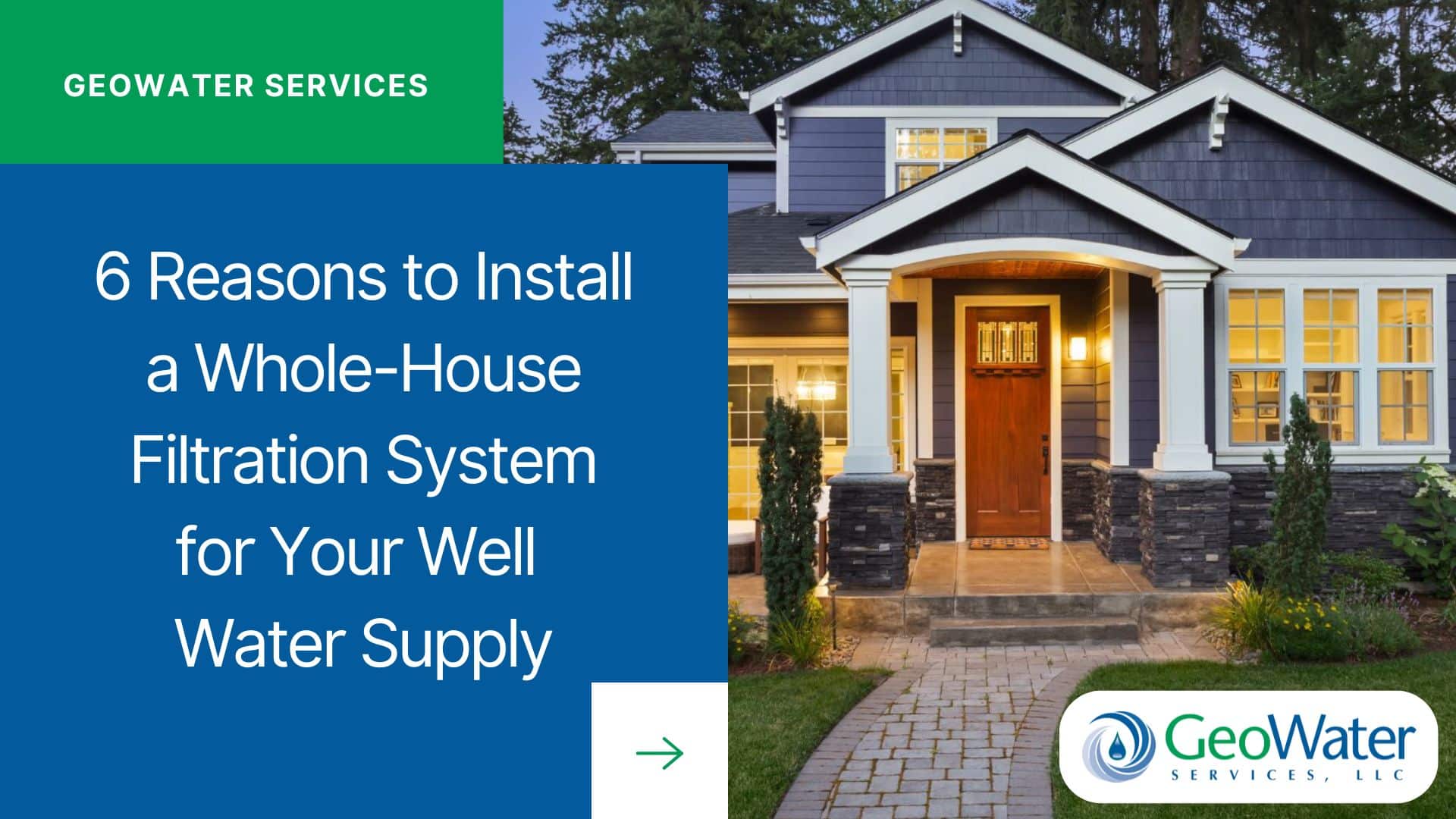 6 Reasons to Install a Whole-House Filtration System for Your Well Water Supply