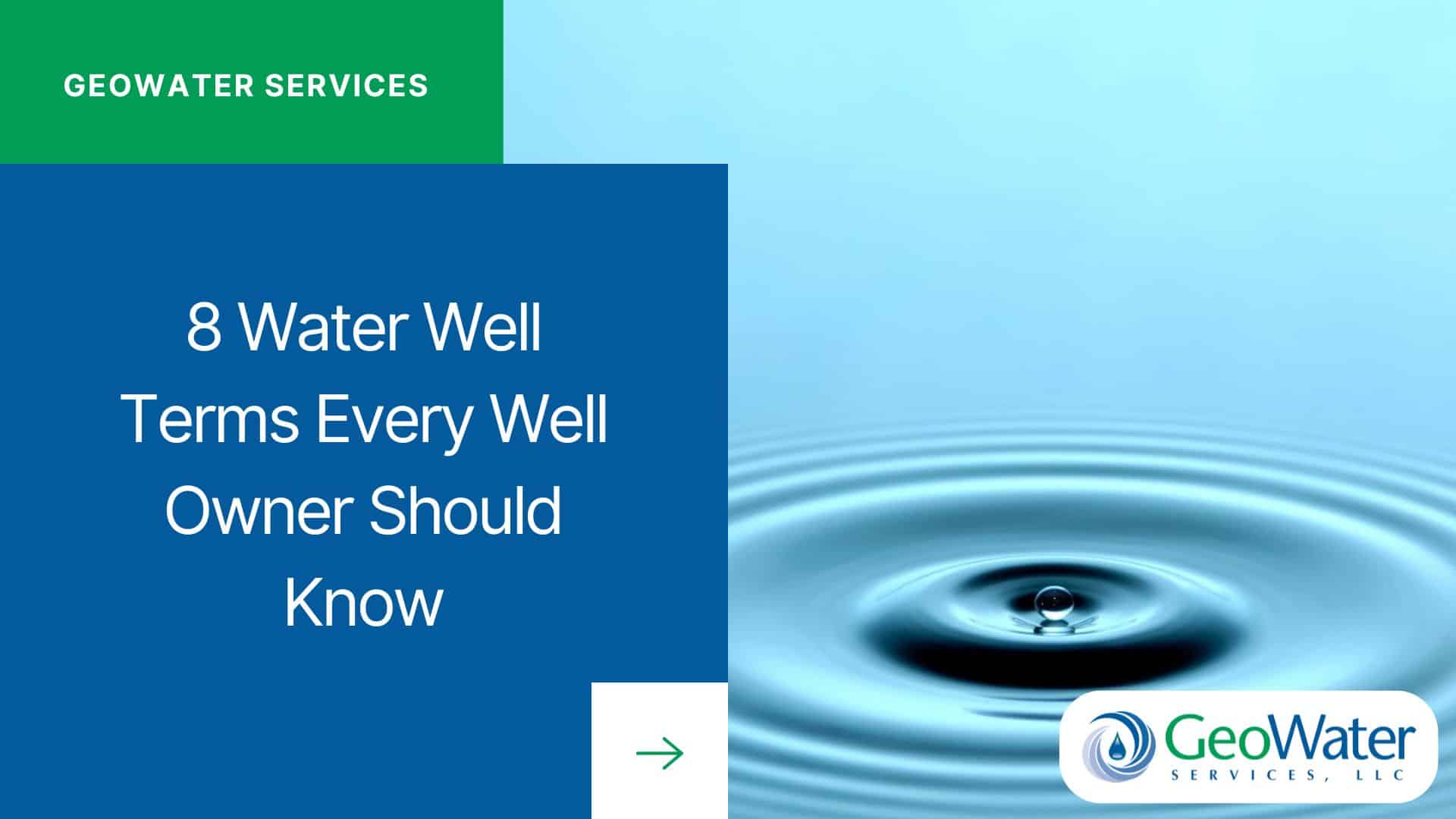 8 Water Well Terms Every Well Owner Should Know