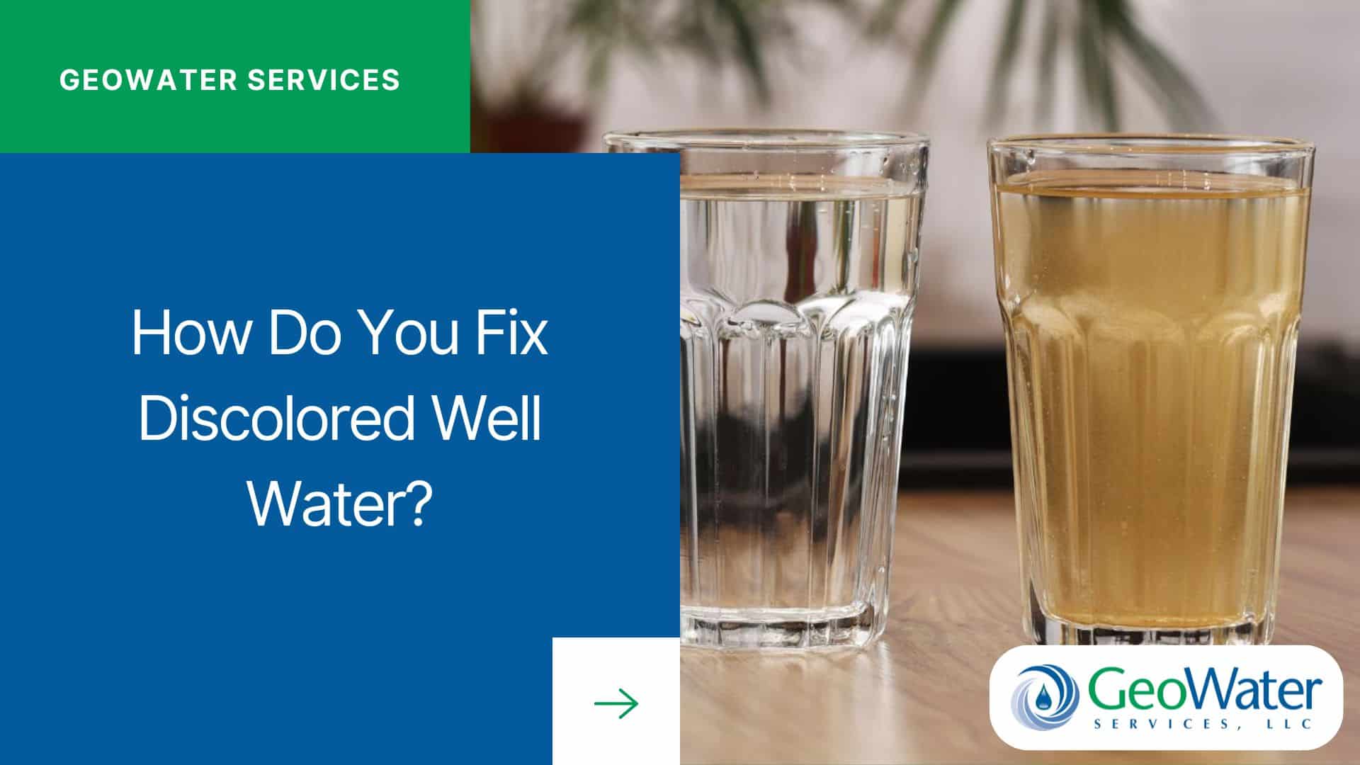 How Do You Fix Discolored Well Water