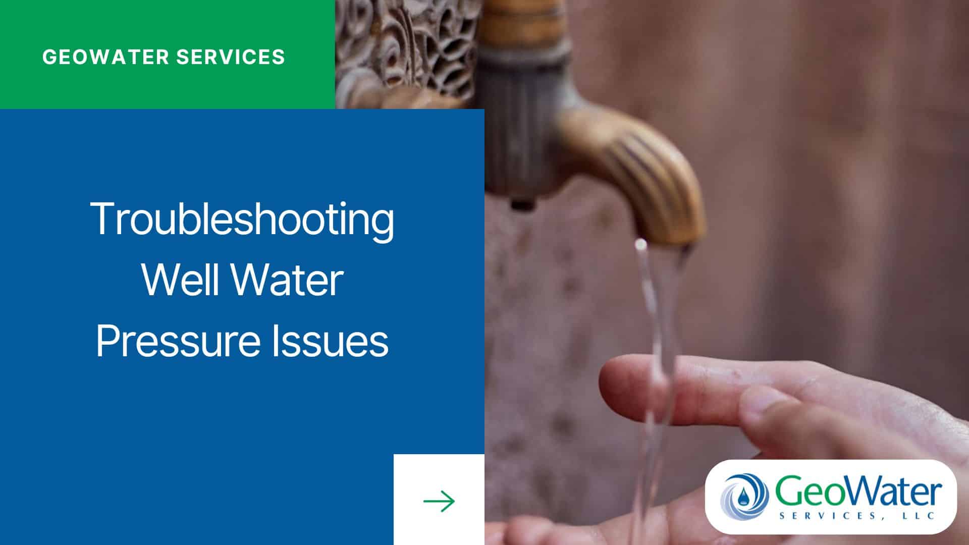 Troubleshooting Well Water Pressure Issues