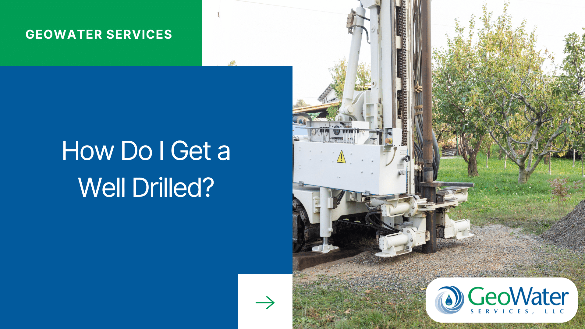 How Do I Get a Well Drilled?