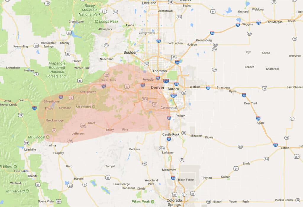 Service Area Map